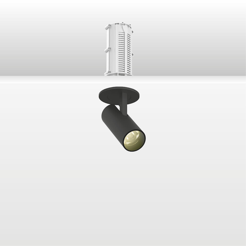 Invinci Tube Single Point Recessed