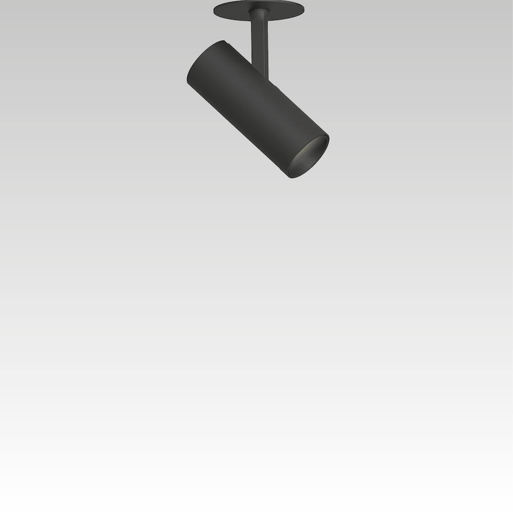 Tube Single Point Recessed
