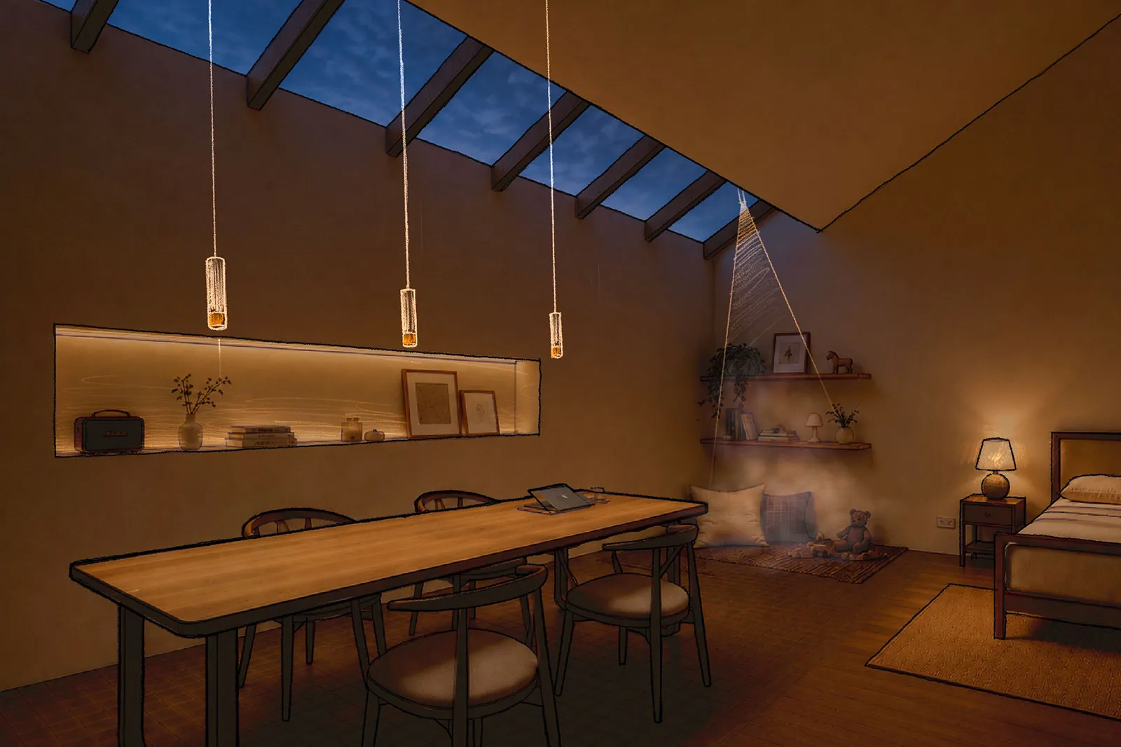 App 3 – Ambience/Dim Scene